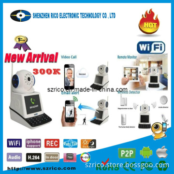 Free Video Call Home Security Wireless WiFi IP Camera (WV3504-B)